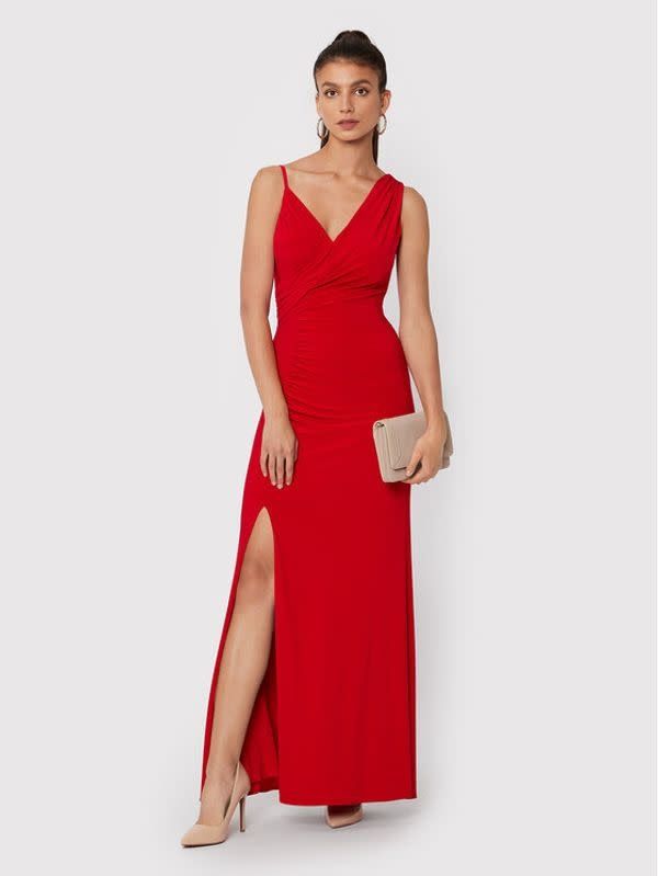 Ruched gown