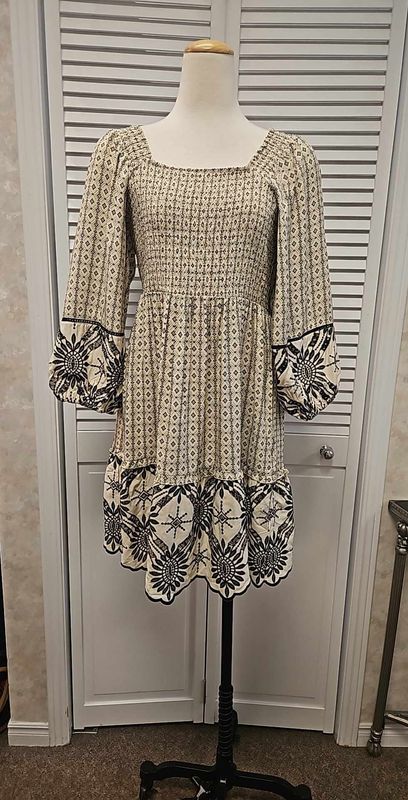 Peasant style 2 way dress