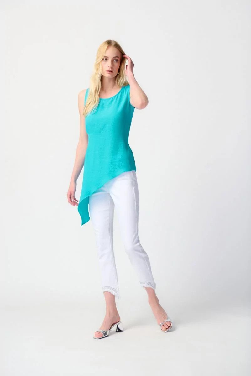 Asymmetrical tunic tank