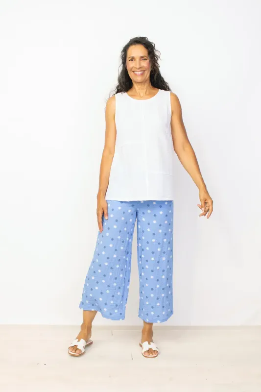 Dot crop pant
