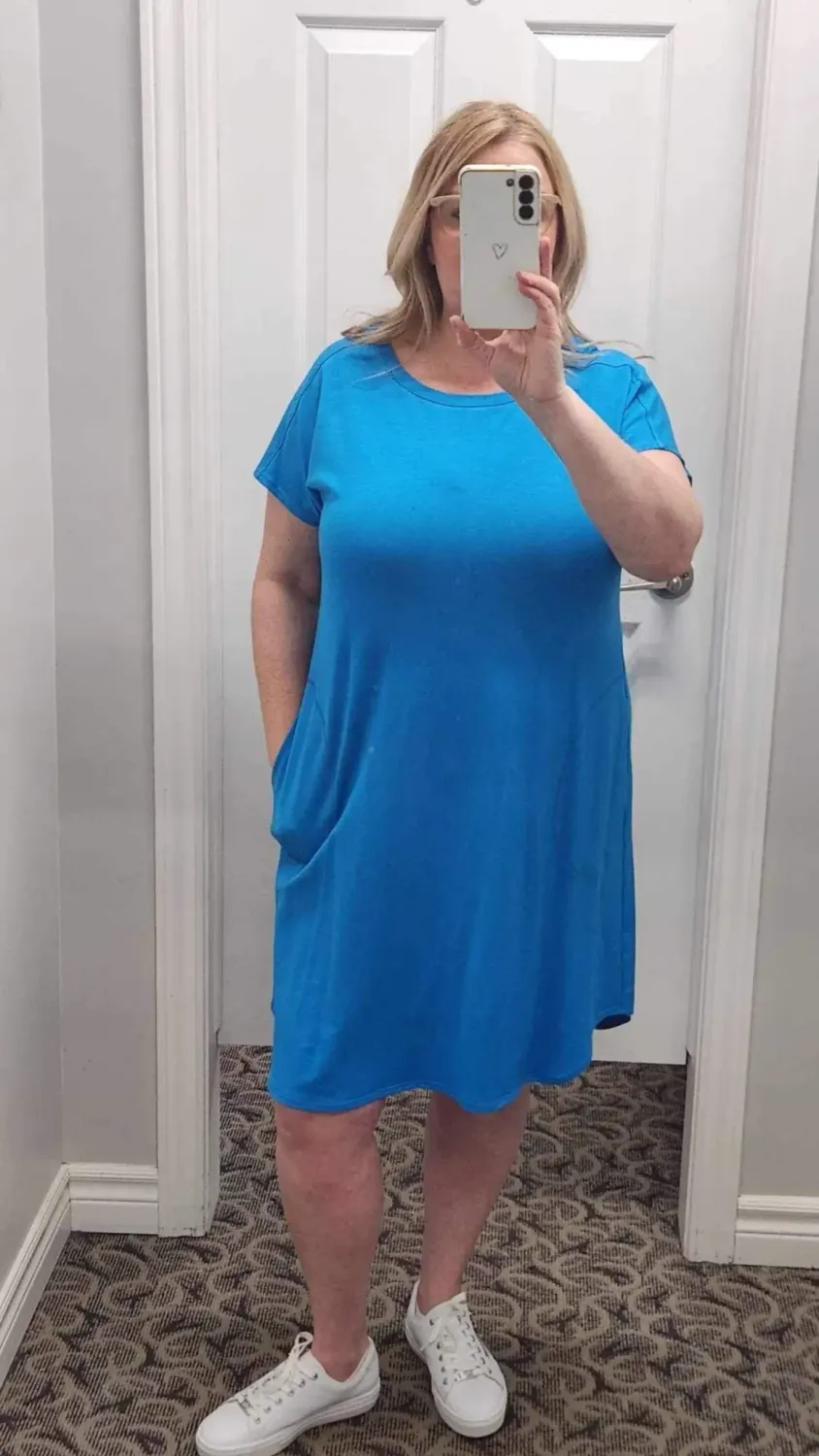 T-shirt BAMBOO dress w/ pockets