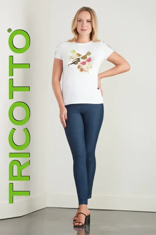 Sunglass print t-shirt