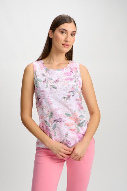 Leaf print tank