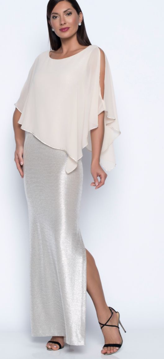 Champagne Silver Gown