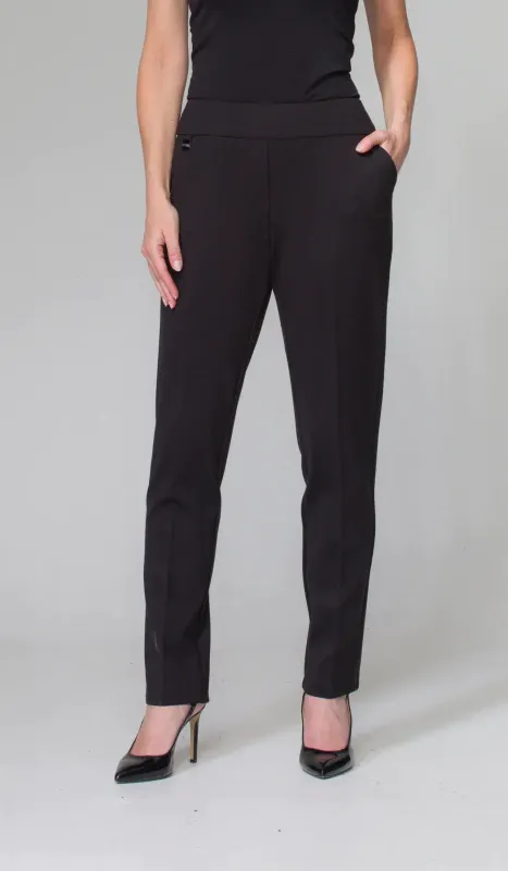 Straight leg pull- on pant