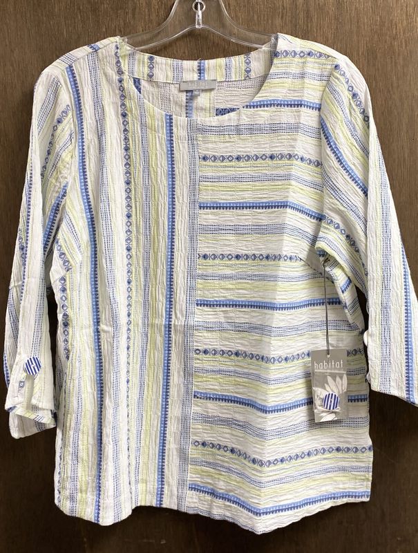 Button back pullover