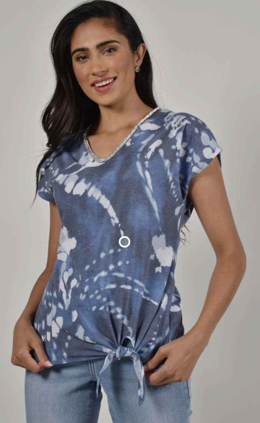 Short sleeve tie dye tee