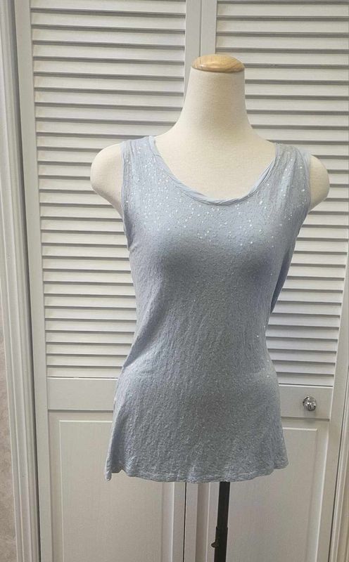 Sequin front tank
