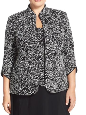 blk/wht sparkle twinset plus