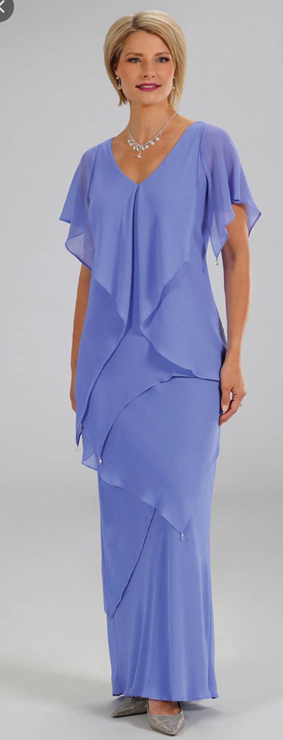 peri cap sleeve tiered dress