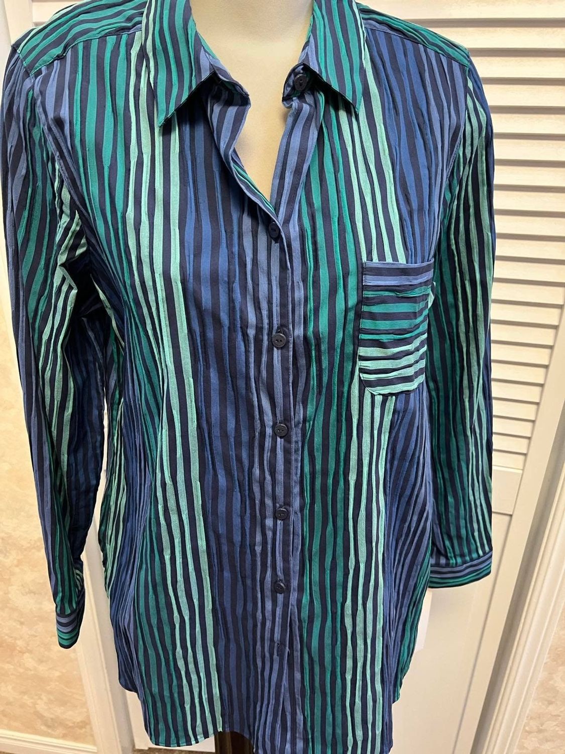 Multi Stripe Blouse