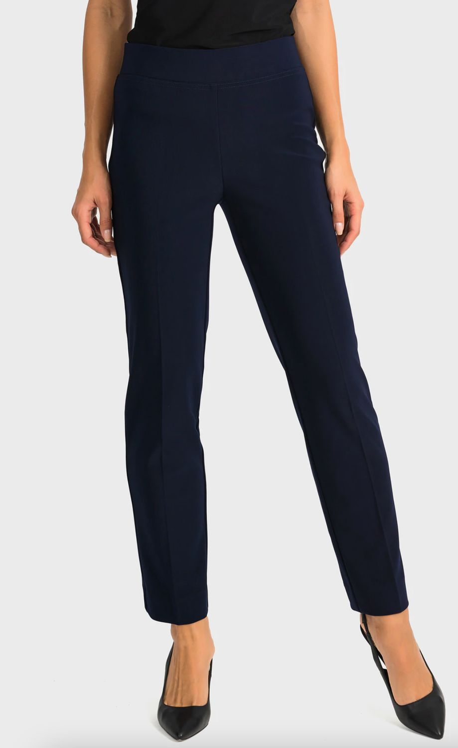 Navy high waisted pant