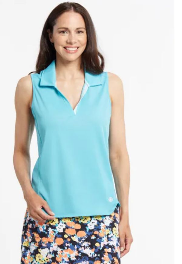Reef sleeveless polo