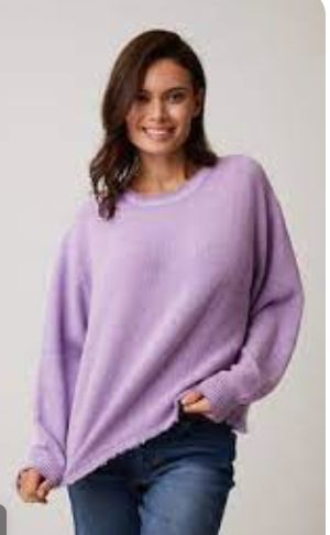Dried Rose Alexander crew neck sweater
