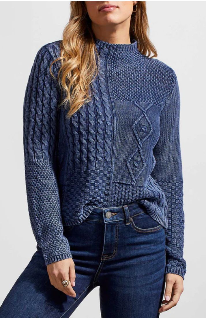 Nightfall funnel neck sweater