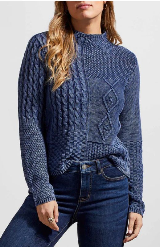 Nightfall funnel neck sweater