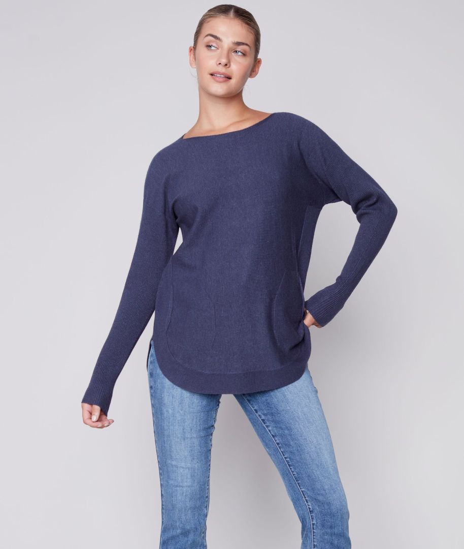 Heather Denim long sleeve