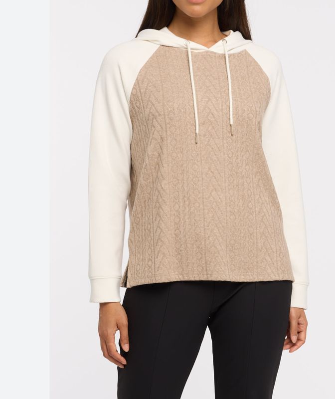 Cinnamon raglan hoodie
