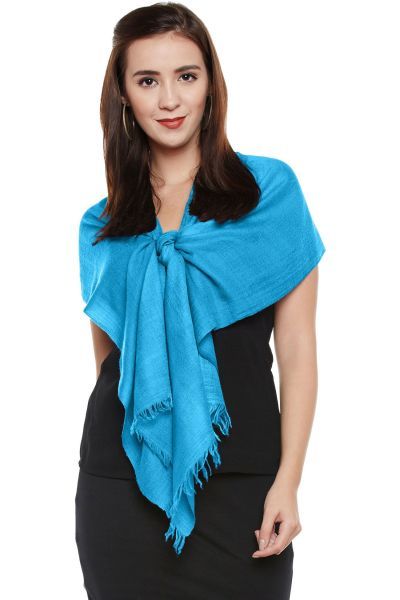 Pashmina solid scarf