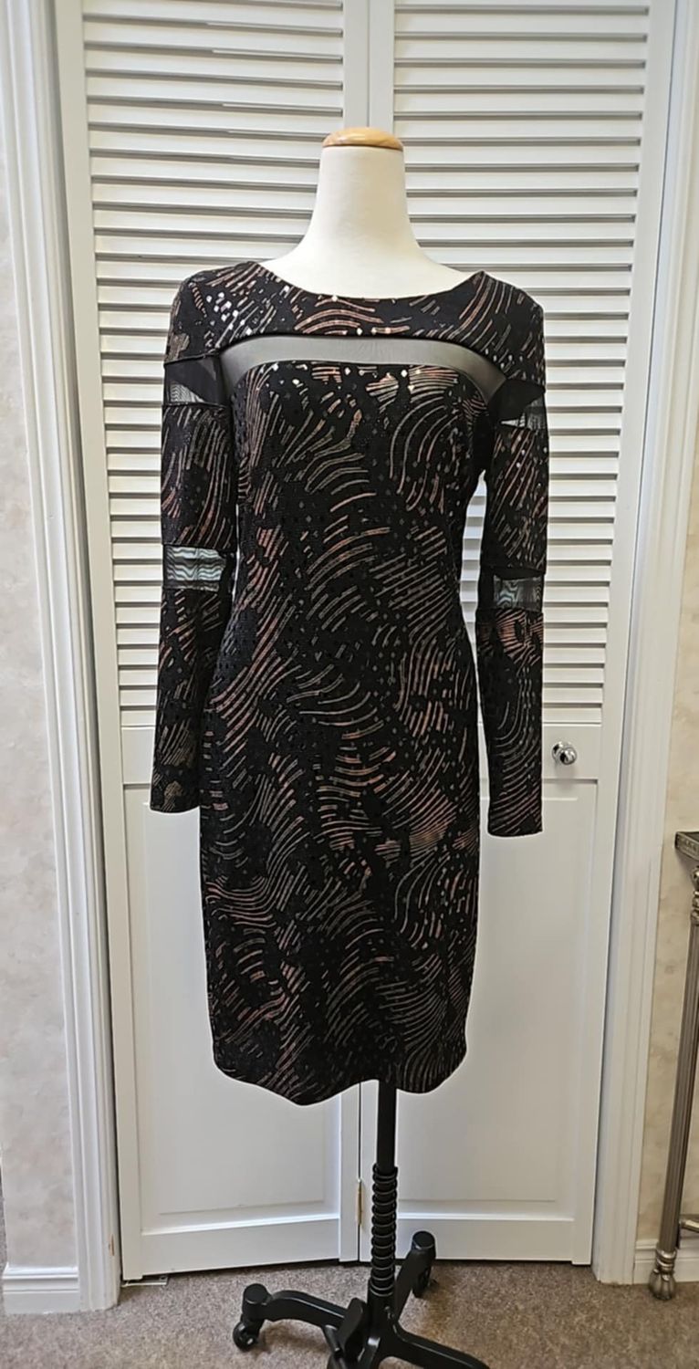 Fully embellished midi dress