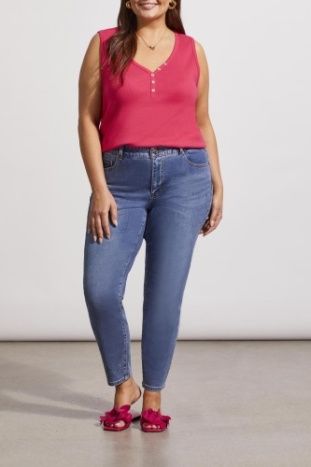 Curvy ankle jean 