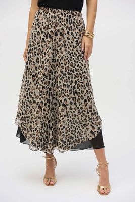 Chiffon Leopard Reversible Culotte