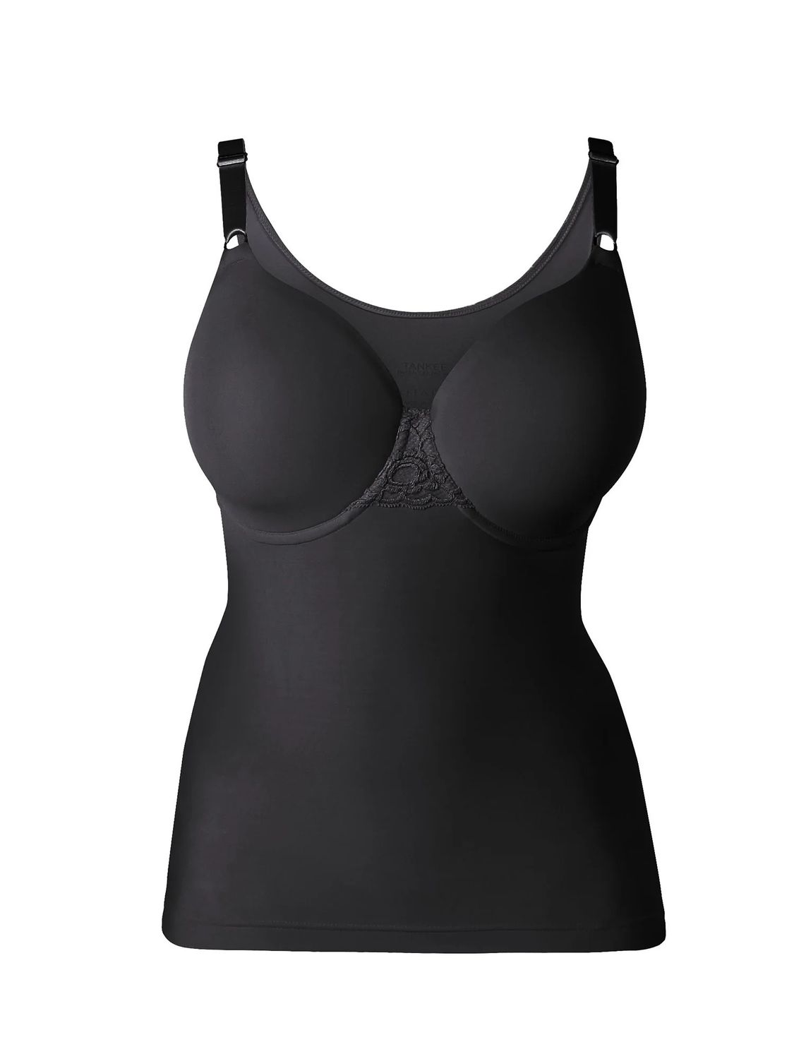 Shapeeze slimming tank bra, Color: Black/ Nude, Size: all