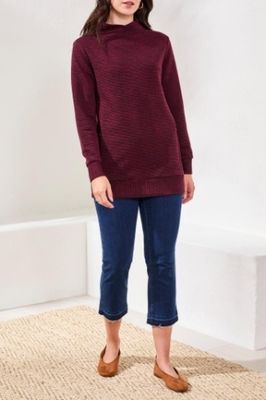 Invisible Pocket Tunic Sweater 