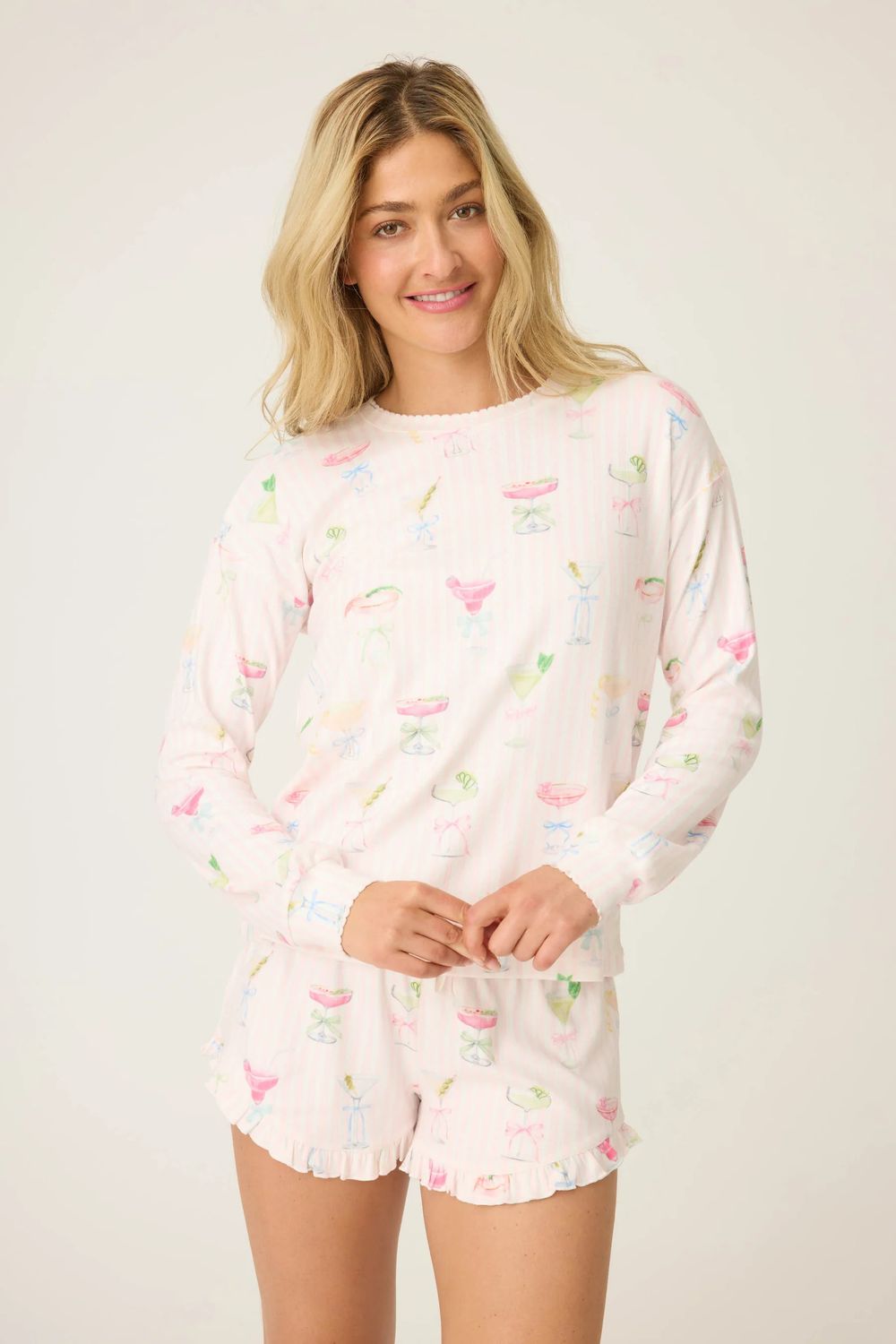 Pretty Punch Cocktail 2pc Pj Set