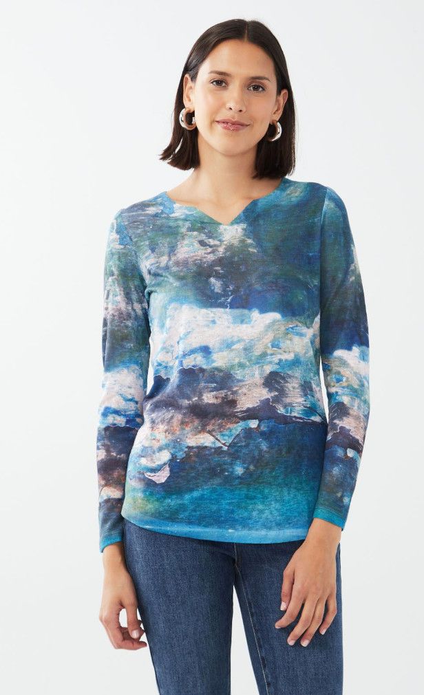 Purple/green long sleeve , Size: S