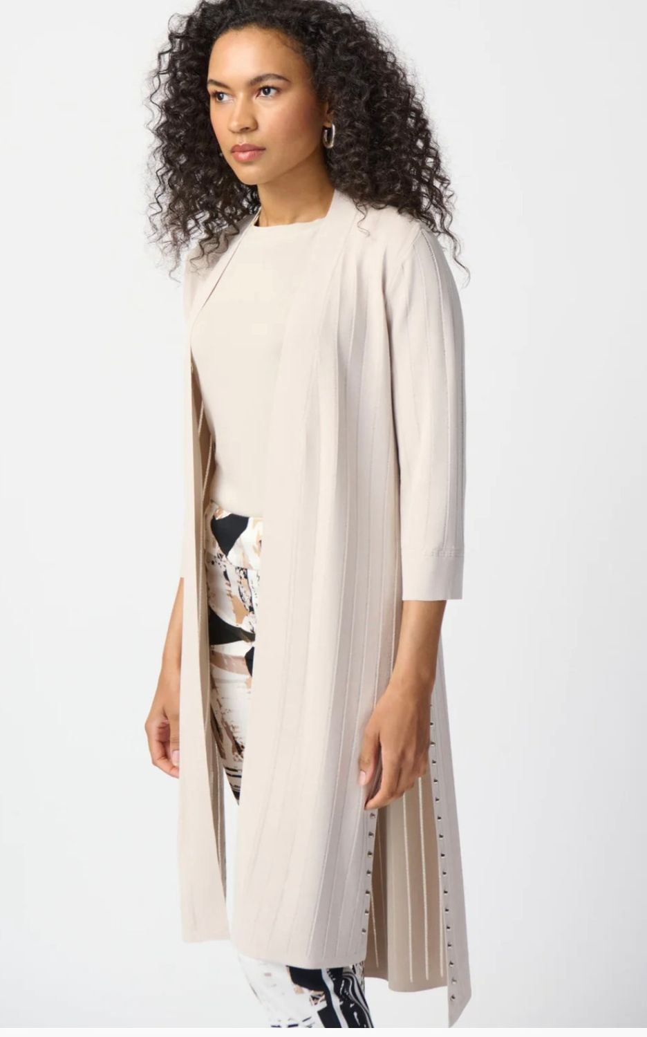 Long studded cover-up, Color: Moonstone, Size: S