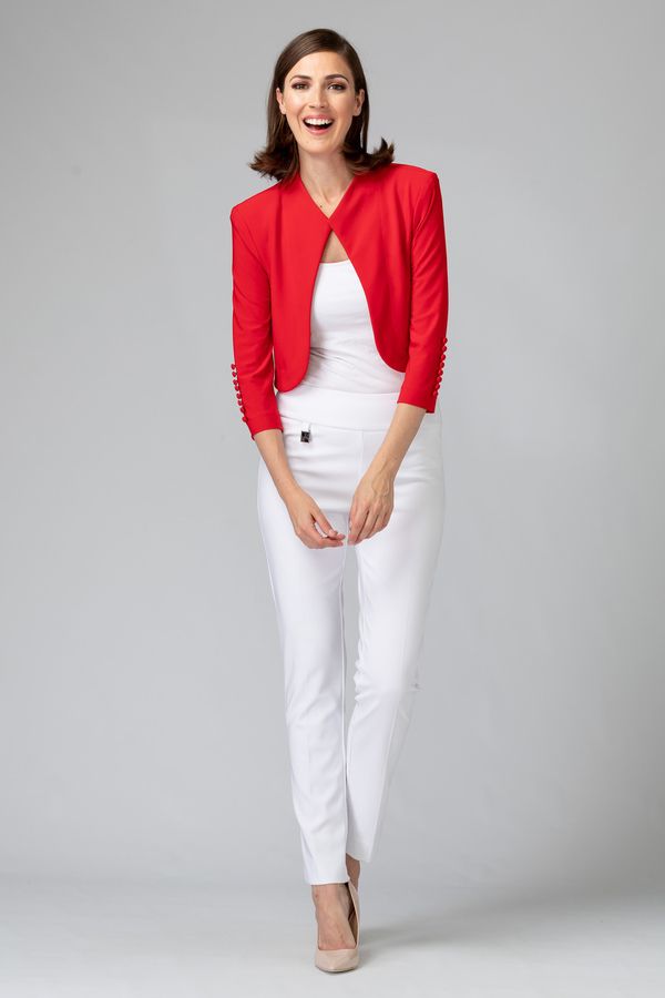 One button stripe blazer, Color: White/ Blue, Size: 12