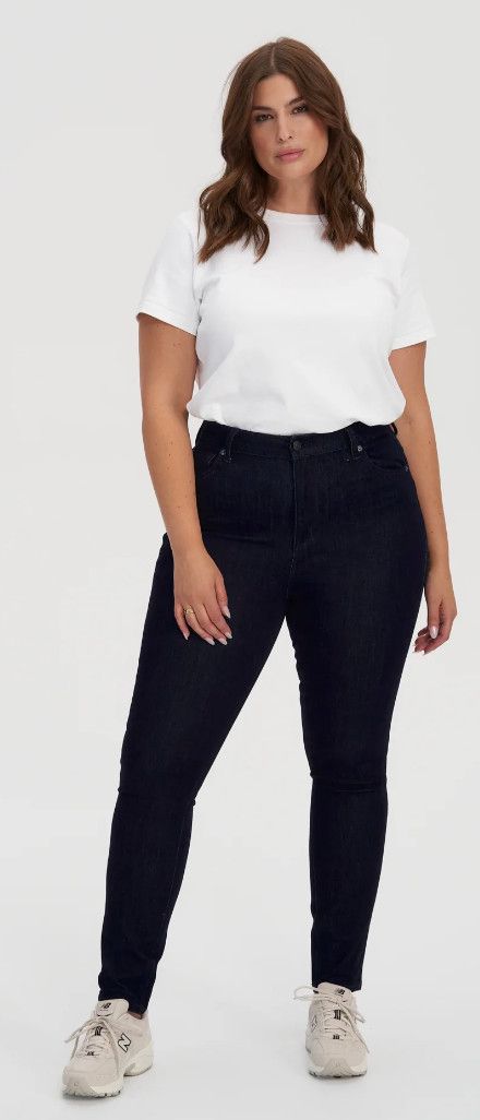 Rachel Skinny jean , Color: Dark wash, Size: 27