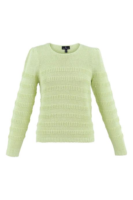 Knit sweater, Color: Kiwi, Size: XS