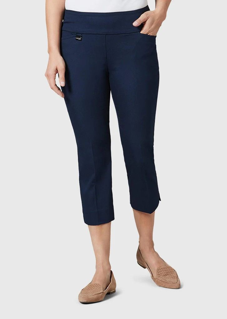 Essential capri, Color: Navy, Size: 8