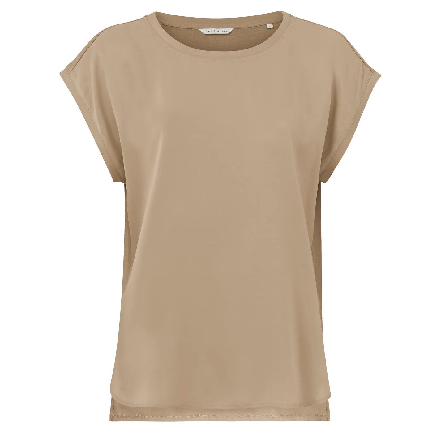 Cupro cap sleeve t-shirt , Color: Winter Twig, Size: 4