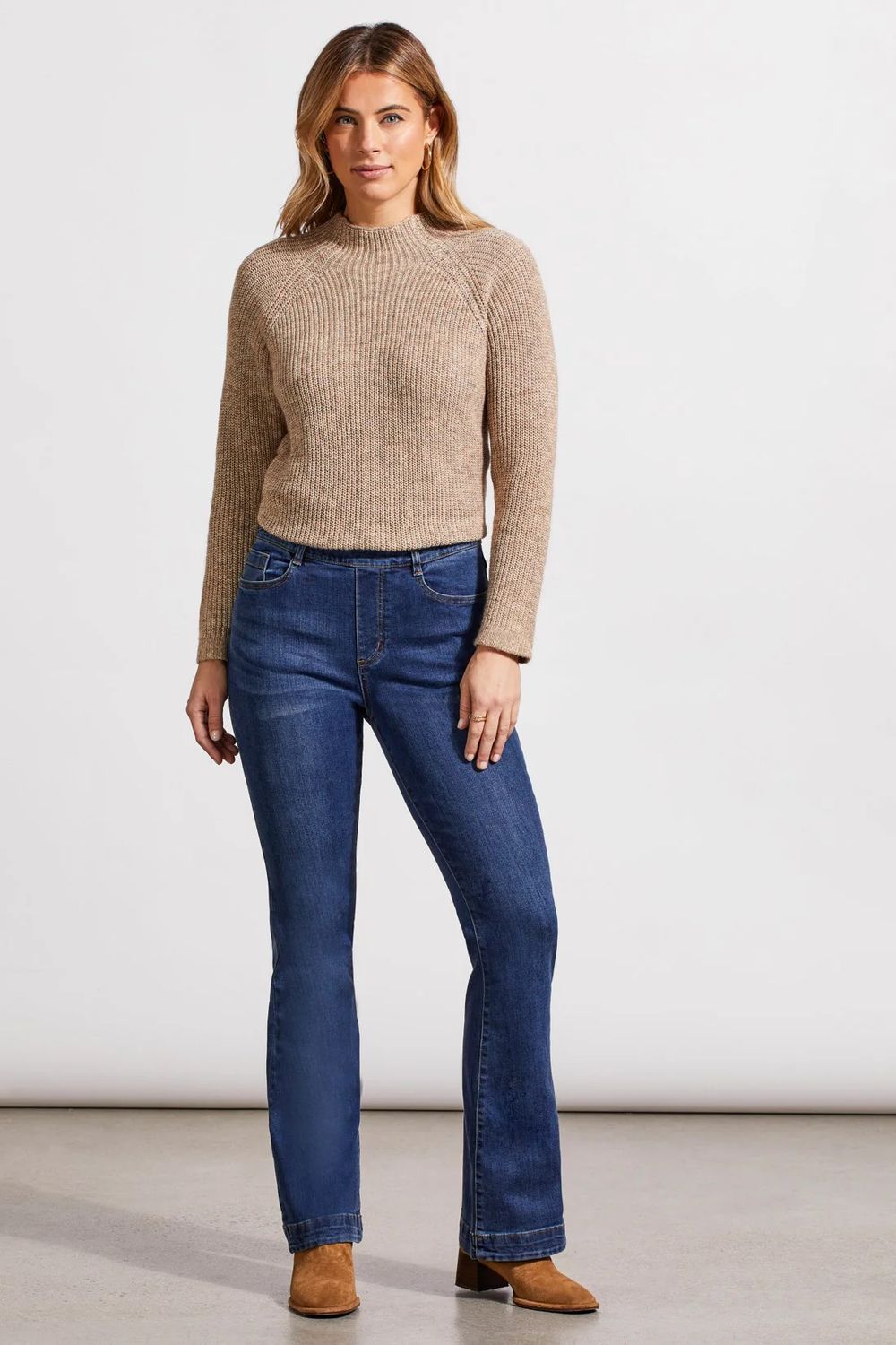 Flare pull- on jean, Color: Bluemoon, Size: 6