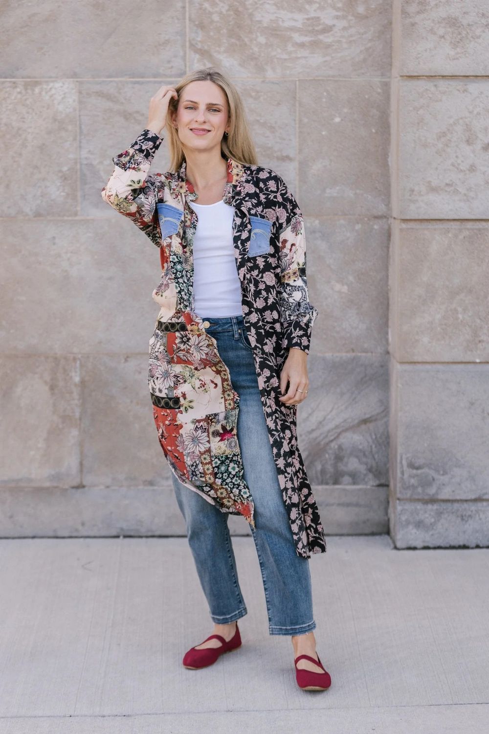 Janis cardigan , Color: Rust Mix, Size: L