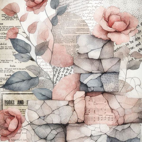 Art Print Blazer Jacket , Color: Quiet Rose, Size: S