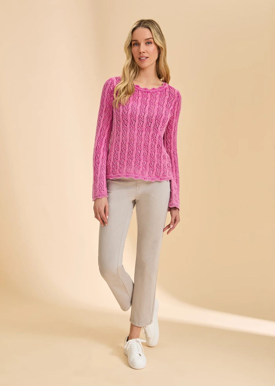 Straight Pull On Ankle Jean , Color: Grey, Size: 8