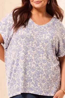 2 Way Wear Printed T-Shirt 