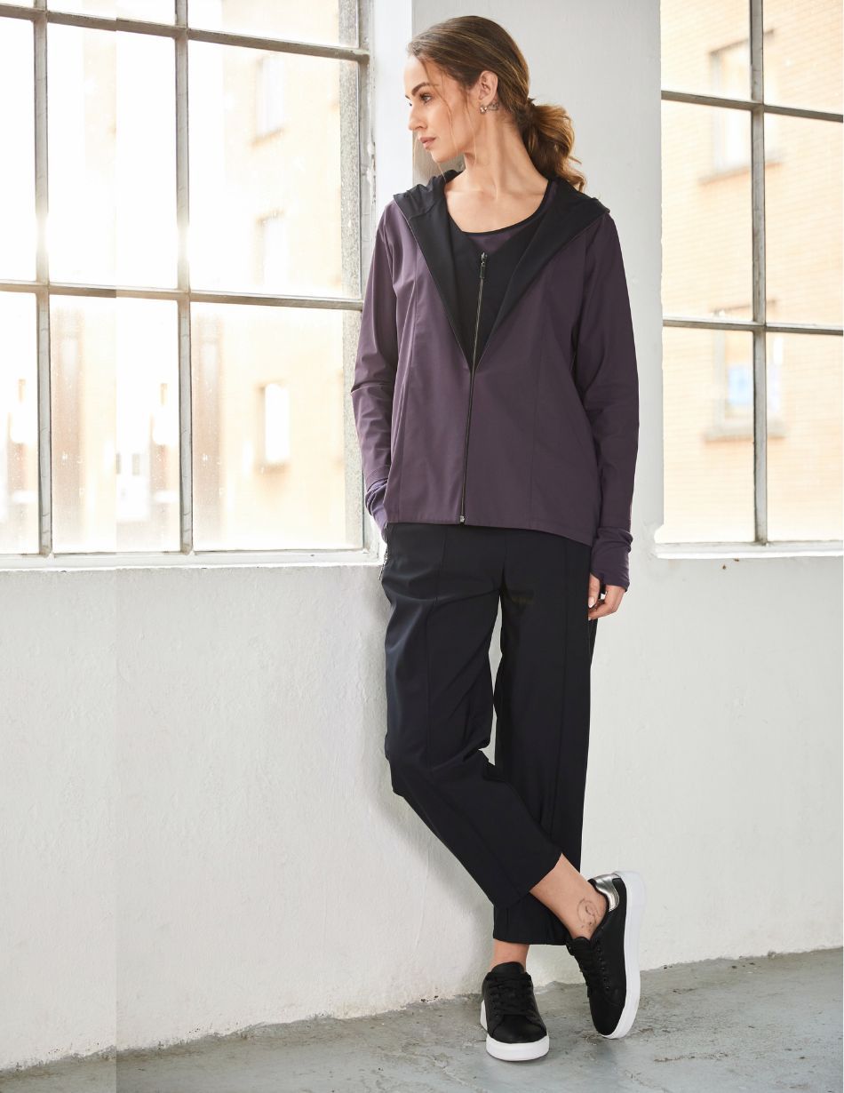 Slim Leg Travel Pant, Color: Black, Size: 2