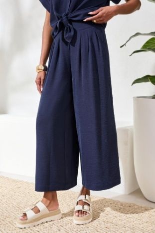 Flowy Crop Elastic WB Pant 