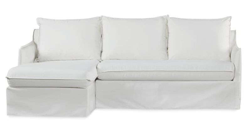 OUTDOOR LEFT SIDE CHAISE/RIGHT SIDE LOVESEAT 2 PIECE SECTIONAL