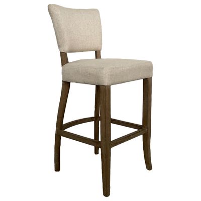 SASHA COUNTER STOOL NATURAL ECRU