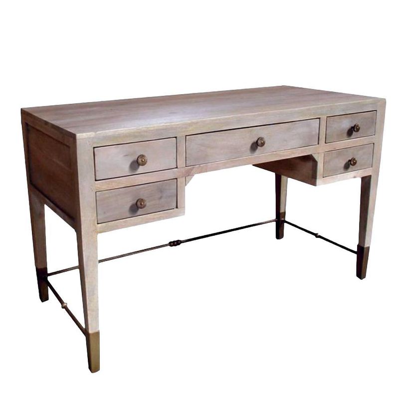 MASLYN DESK - LIGHT TOBACCO