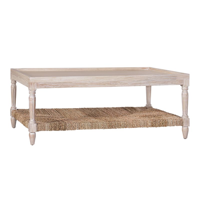 PHILIPE COCKTAIL TABLE - WHITE WASH
