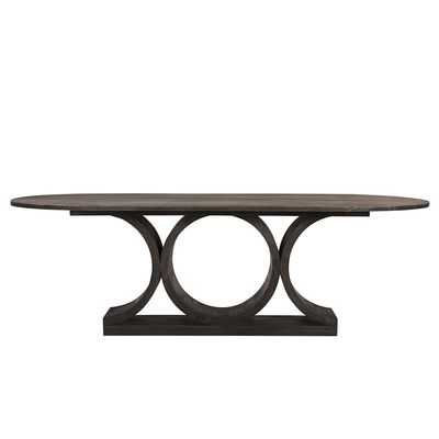 GATSBY DINING TABLE - GRAY WASH, SANDBLASTED