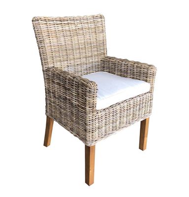 BOCA ARM DINING CHAIR - KUBU GREU
