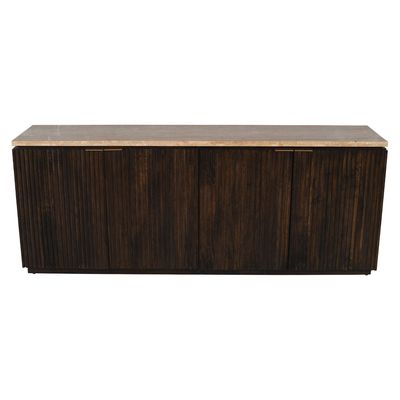 MADDEN 4 DOOR SIDEBOARD - WALNUT